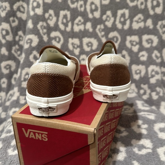 Vans Classic Slip-On Sneakers Desert Twill Brown/Beige New 🆕 & Never Worn 🥰 - Picture 7 of 17